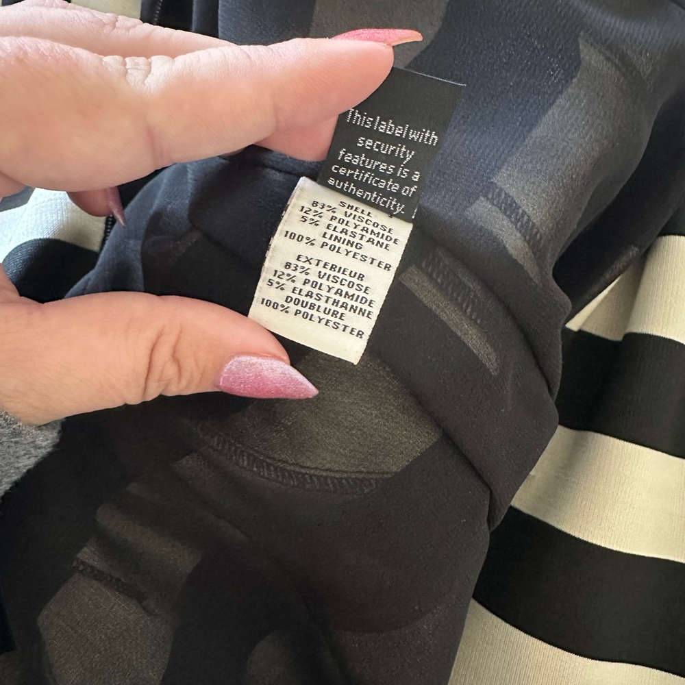 Diane Von Furstenberg A-line dress, like new! Size M 6-8 - Picture 3 of 6